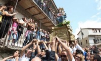 È tutto pronto, a Polsi, per la festa della Madonna.