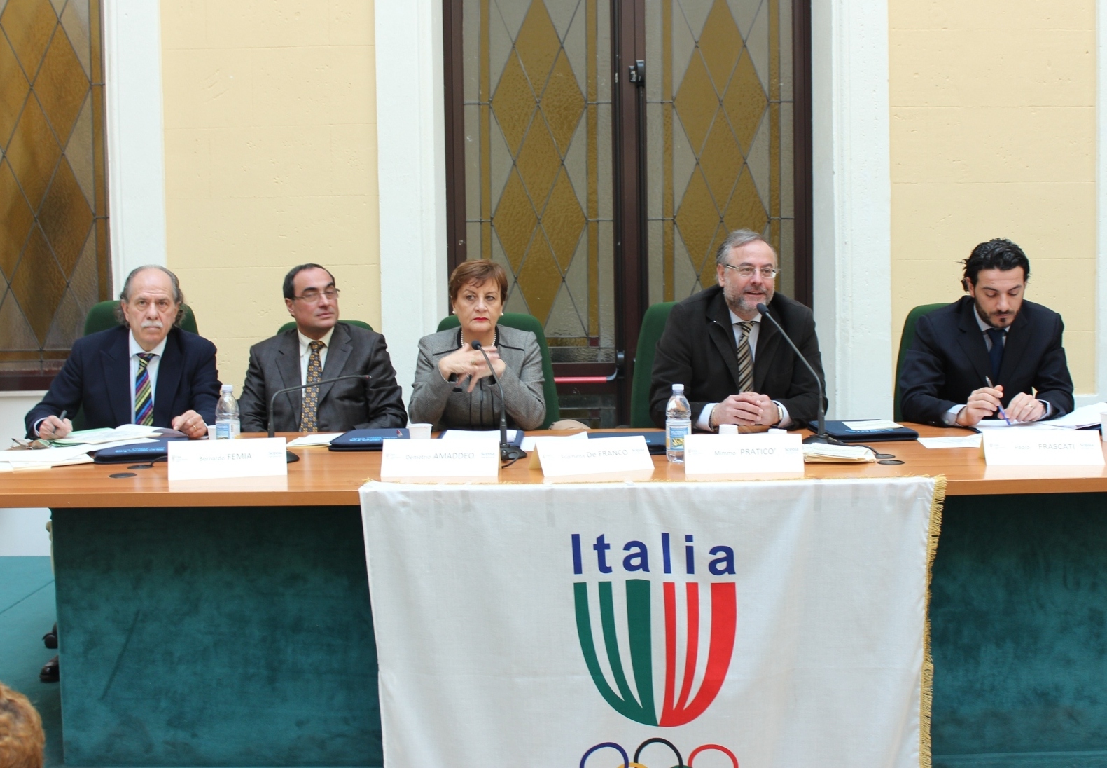 Intervento di Verduci al seminario organizzato dal Coni