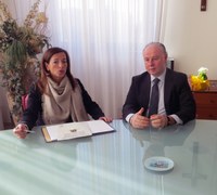  IL RAPPORTO SINERGICO TRA PROVINCIA E POSTE ITALIANE RIBADITO IN UN INCONTRO TRA GIUSEPPE RAFFA E CAROLINA PICCIOCCHI