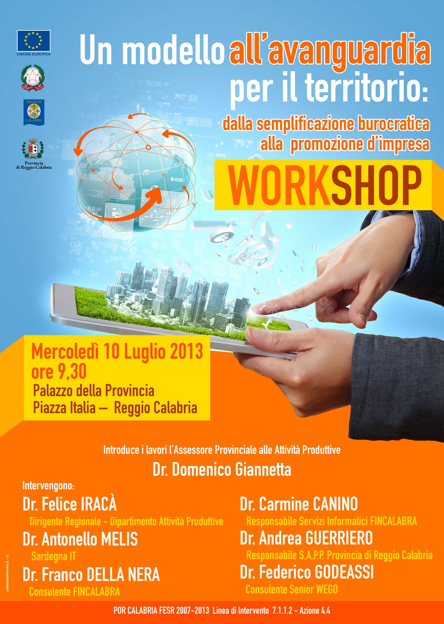 Workshop Portale telematico CalabriaSUAP